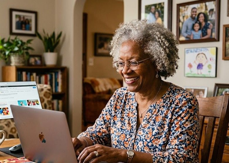 grandparents posting kids online