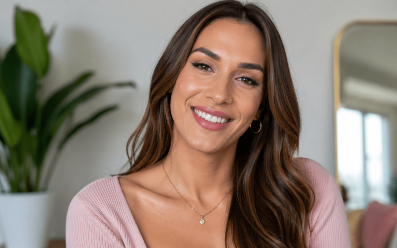 Woman underwent Smile enhancement