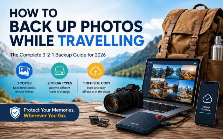 How to Back Up Photos While Travelling: Never Lose Your Travel Memories