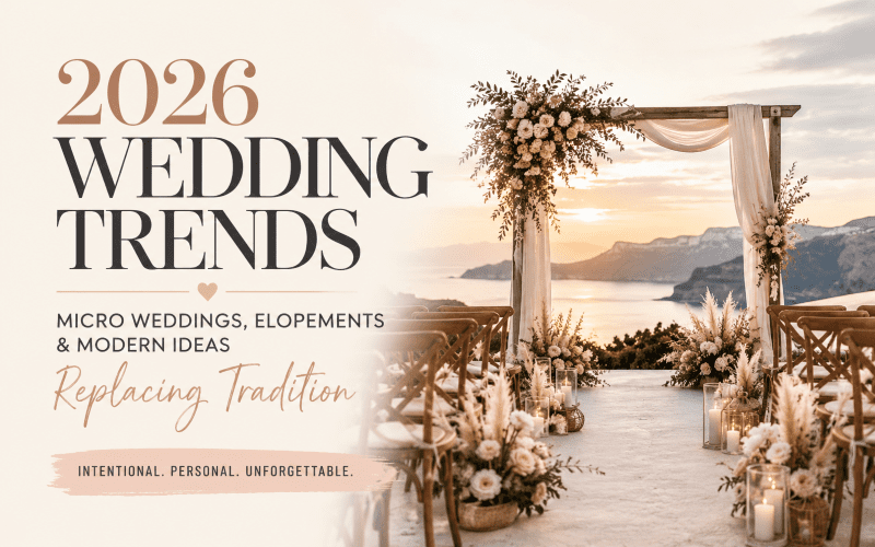 2026 Wedding Trends: Micro Weddings & Elopements