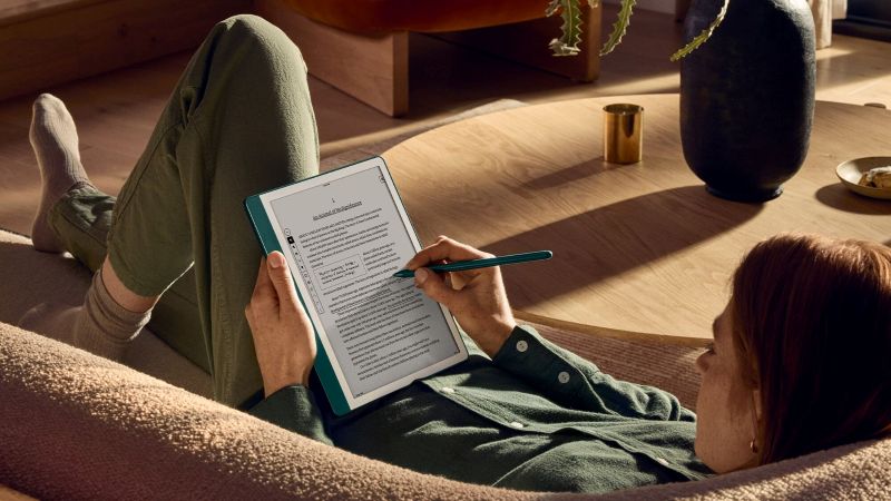 Kindle Scribe, a Kindle and notebook in one