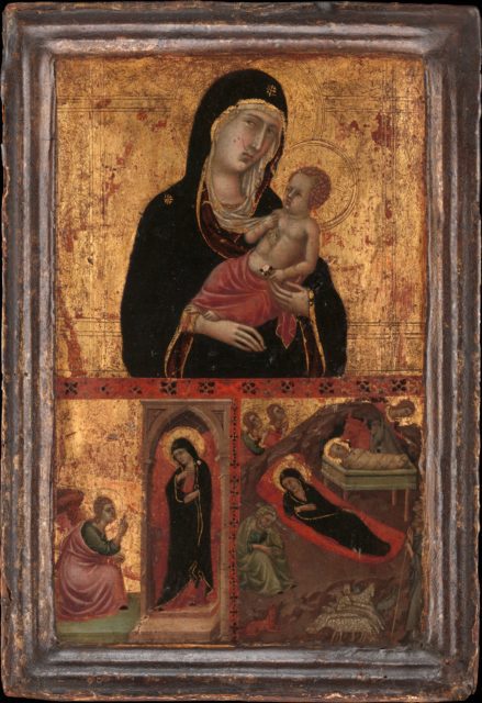 madonna and child with the annunciation and the nativity 07cd28 How Artistic Trends Reflect Changing Times