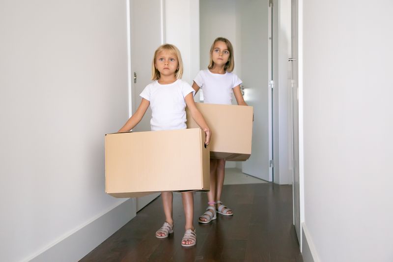 Moving Into a New House? Here's How to Settle Incarrying carton boxes corridor
