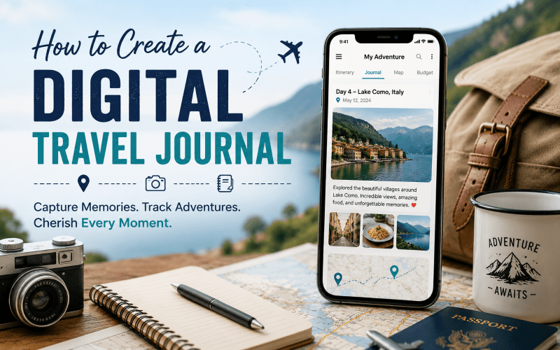 How to Build the Perfect Digital Travel Journal