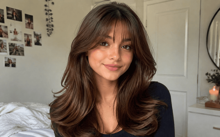 old money blowout hair style