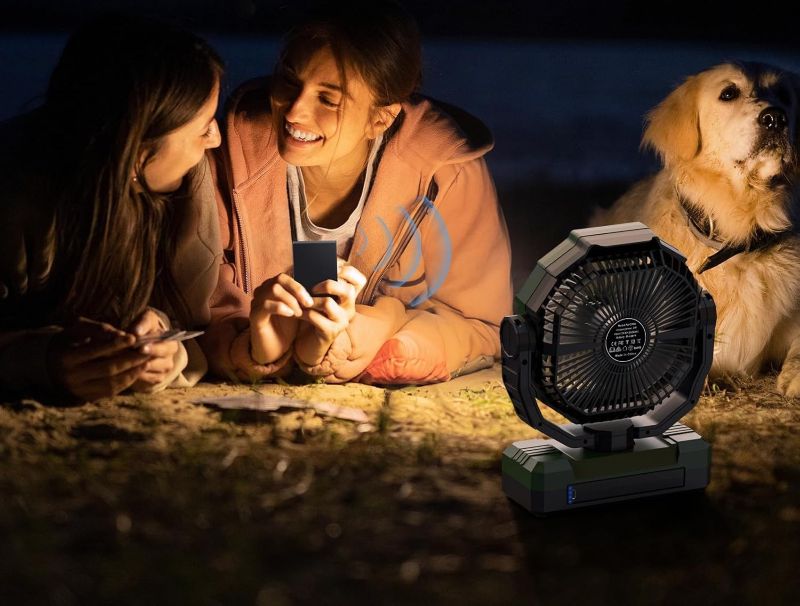 FRIZCOL Rechargeable Camping Fan FRIZCOL Rechargeable Camping Fan