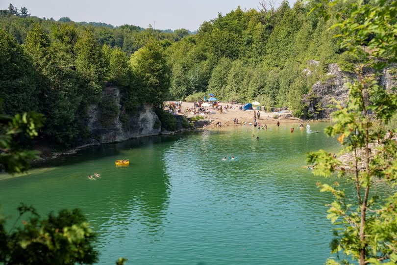 Elora Quarry Conservation Area is officially open for the season Elora Quarry Conservation Area is officially open for the season