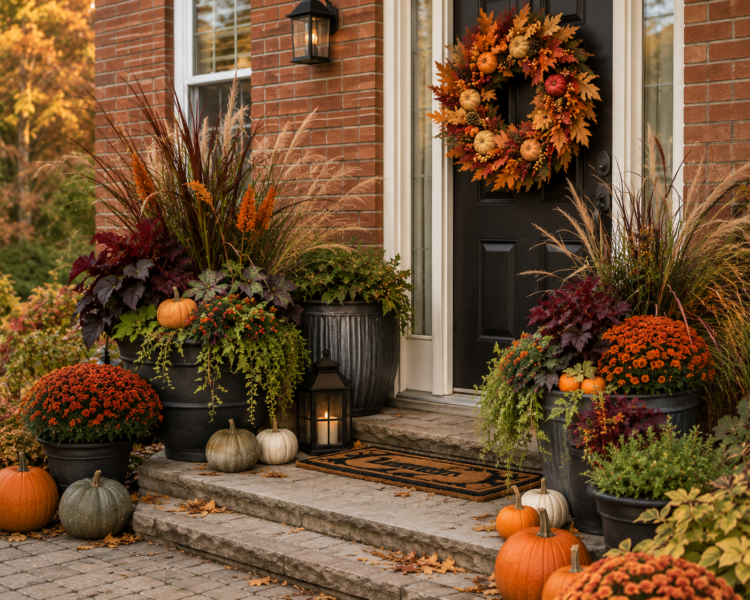 Simple Fall Porch Decor Ideas for a Warm Welcome