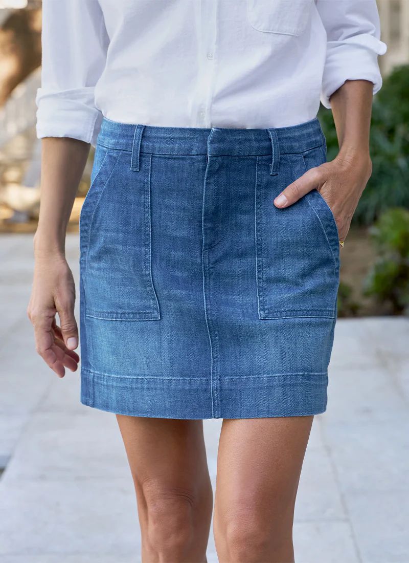 Frank And Oak Denim Skirt Frank And Oak Denim Skirt