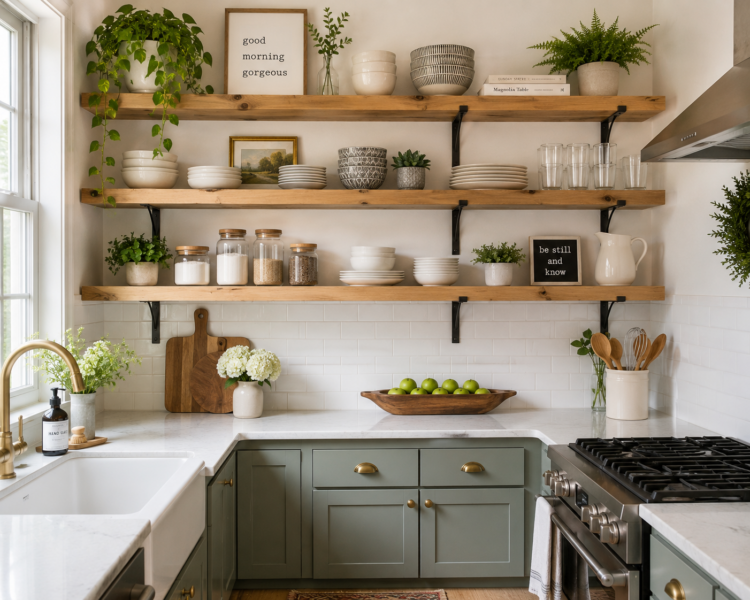 Open Shelving