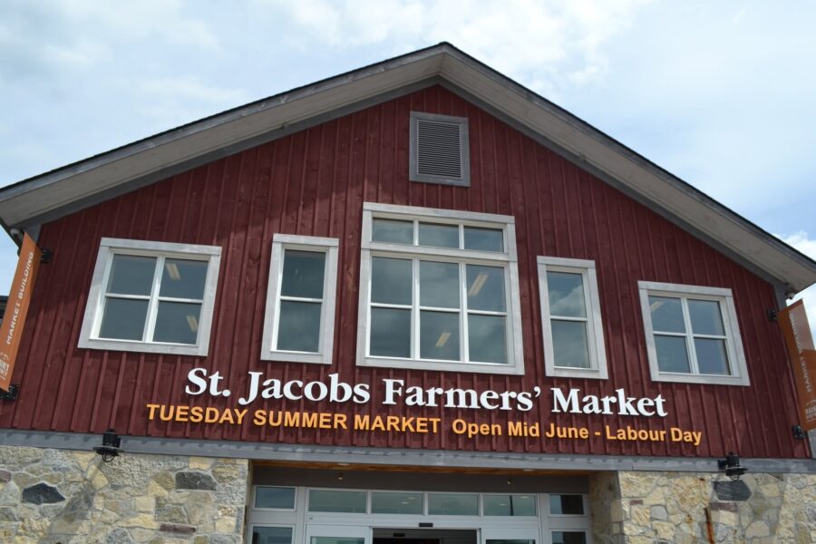 St. Jacobs, Ontario St. Jacobs Farmers Market in St. Jacobs.