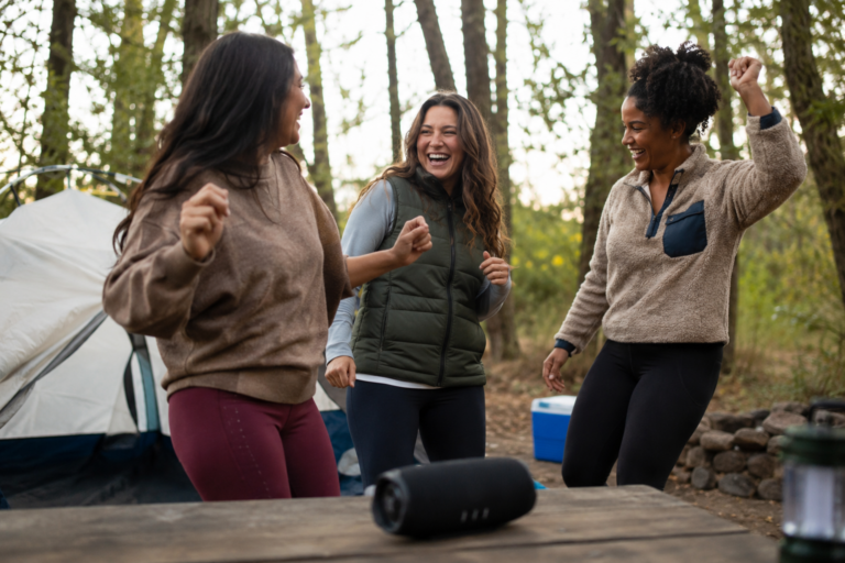 Bluetooth speakers for camping