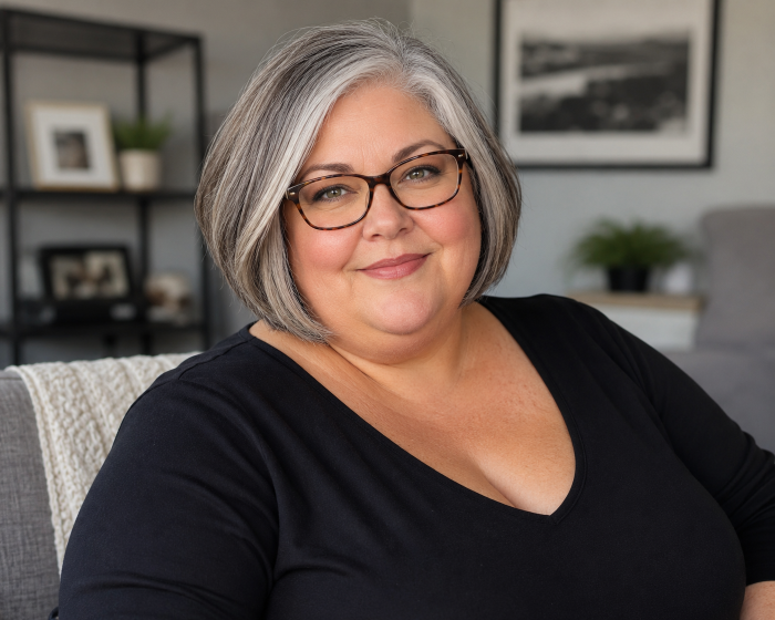 Cozy living room portrait of a woman dCozy living room portrait of a woman