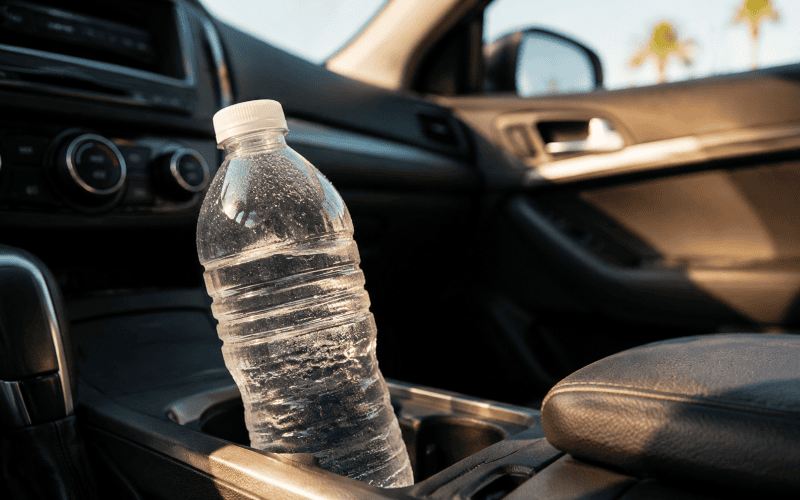 Bottled Water in a Hot Car: Heatwave Risks