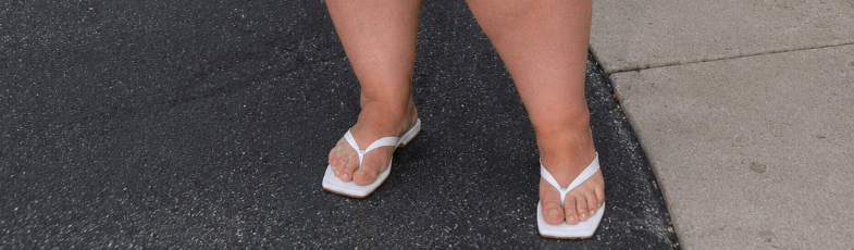 Why Square Toe Flip Flops Are Trending This Summer Why Square Toe Flip Flops Are Trending This Summer