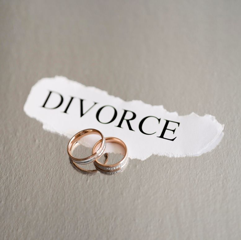 high angle marriage rings divorce