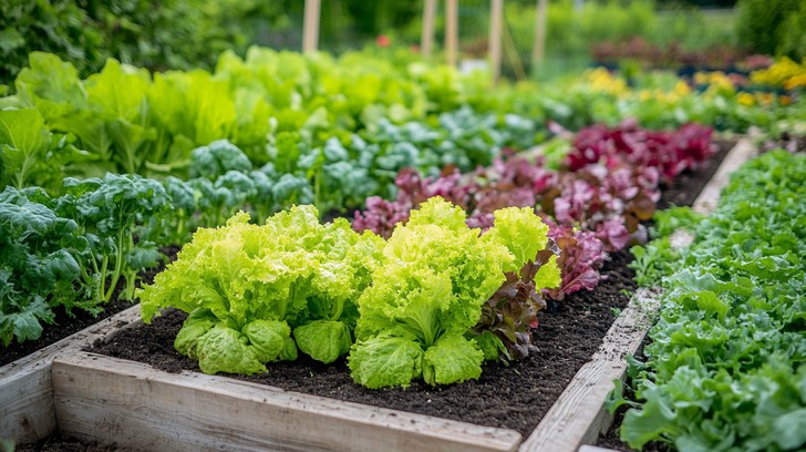 lush vegetable garden lush vegetable garden