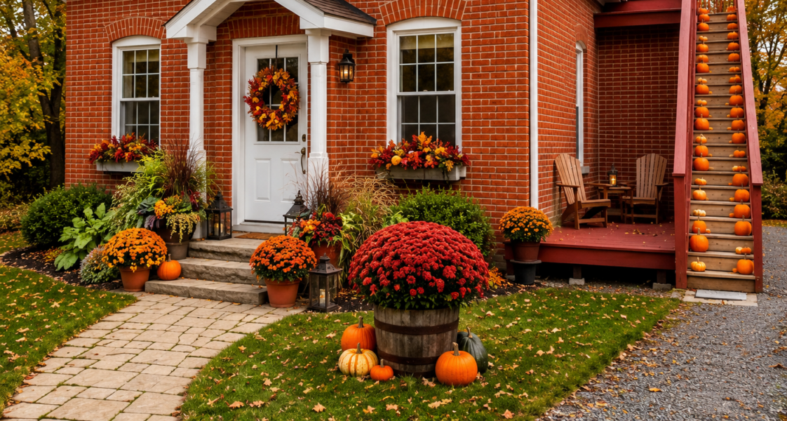 Simple Fall Porch Decor Ideas for a Warm Welcome