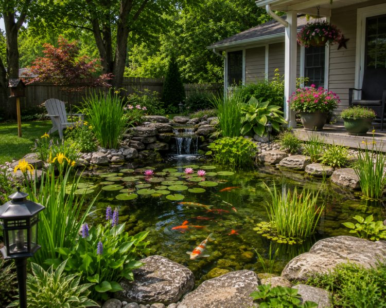 outdoor ponds