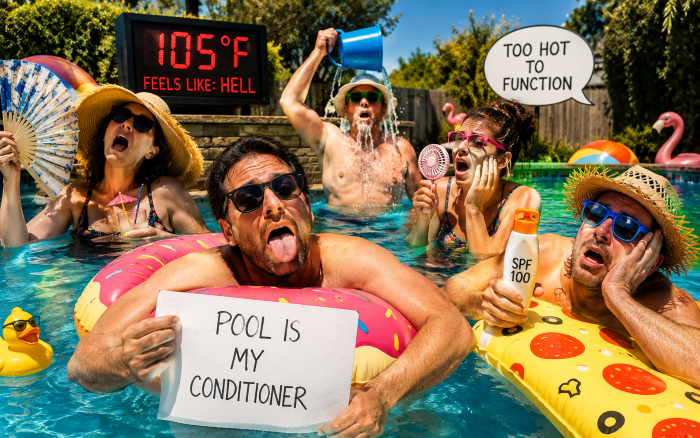 How to Maintain a Pool During a Heat Wave
