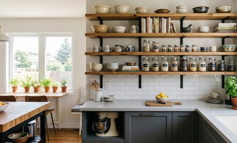 Why Homeowners Love Open Shelves