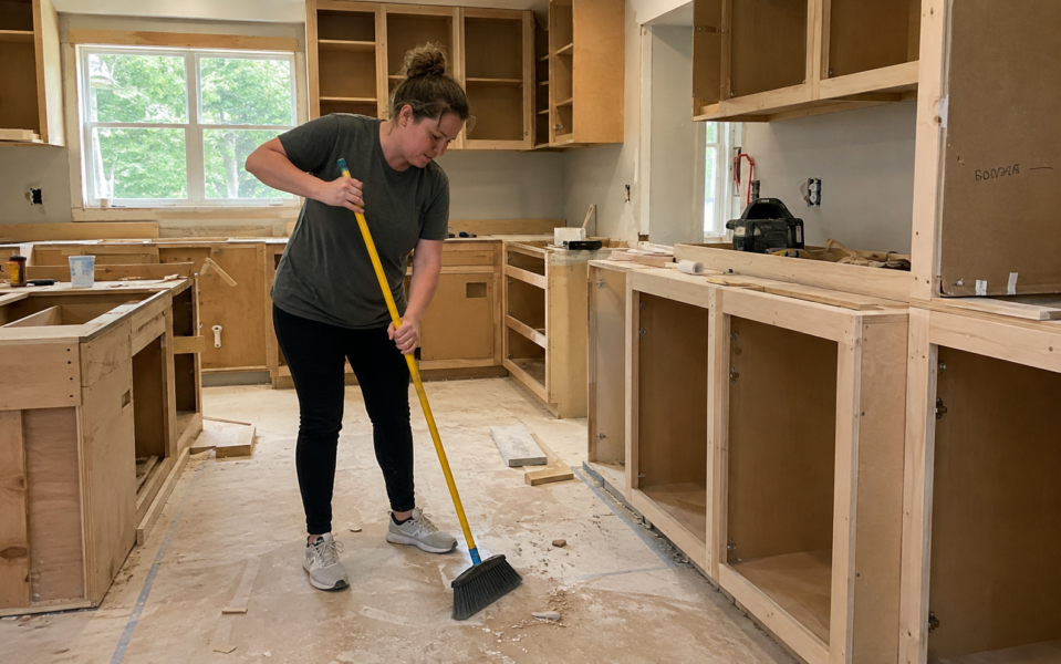 How to Keep Your Home Clean During a Major DIY Renovation