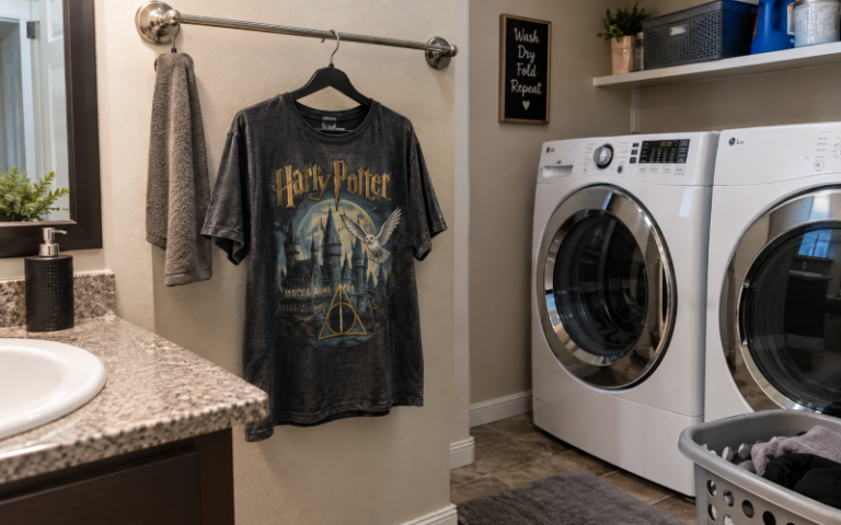 How to Stop Graphic T-Shirts From Sticking in the Dryer