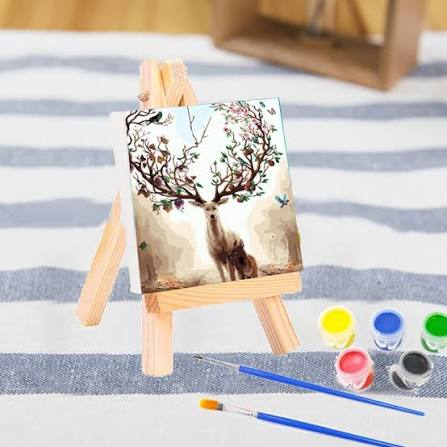 Mini Canvas and Paint Set