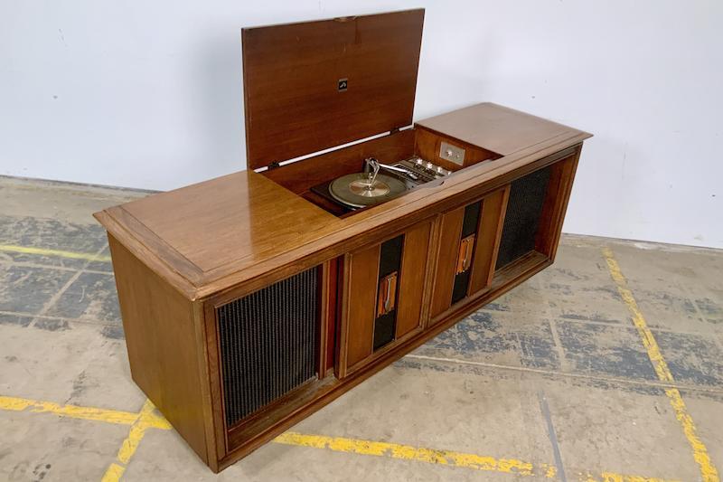 Old Floor Model Record Player Old Floor Model Record Player