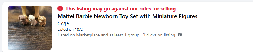 When Facebook Marketplace AI Thinks Your Toy Is a Real Animal When Facebook Marketplace AI Thinks Your Toy Is a Real Animal